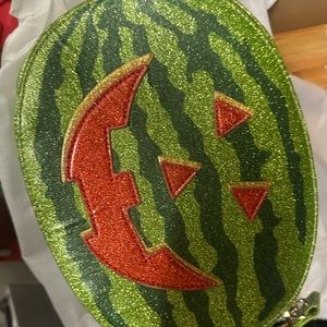 Halloween watermelon purse